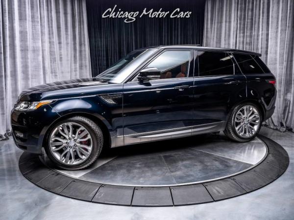 Used 2016 Land Rover Range Rover Sport V8 Dynamic SUV **SUPERCHARGED** for sale Sold at Chicago Motor Cars in West Chicago IL 60185 1