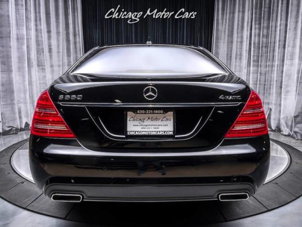 Used 2013 Mercedes-Benz S550 Sport 4MATIC Sedan ORIGINAL MSRP $111,125 for sale Sold at Chicago Motor Cars in West Chicago IL 60185 4
