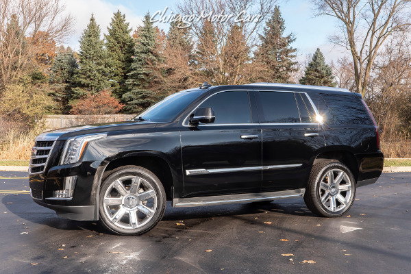 Used 2015 Cadillac Escalade Luxury 4WD SUV Original MSRP $82k+ LOADED for sale Sold at Chicago Motor Cars in West Chicago IL 60185 1