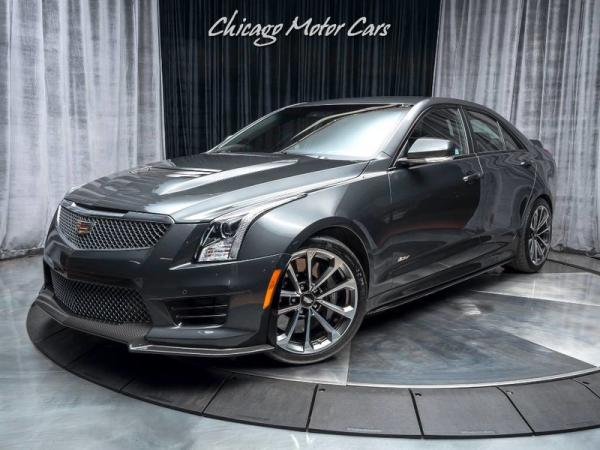 Used 2018 Cadillac ATS-V Sedan **ONLY 1K MILES** for sale Sold at Chicago Motor Cars in West Chicago IL 60185 2
