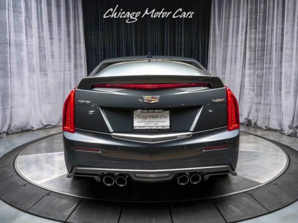 Used 2018 Cadillac ATS-V Sedan **ONLY 1K MILES** for sale Sold at Chicago Motor Cars in West Chicago IL 60185 4