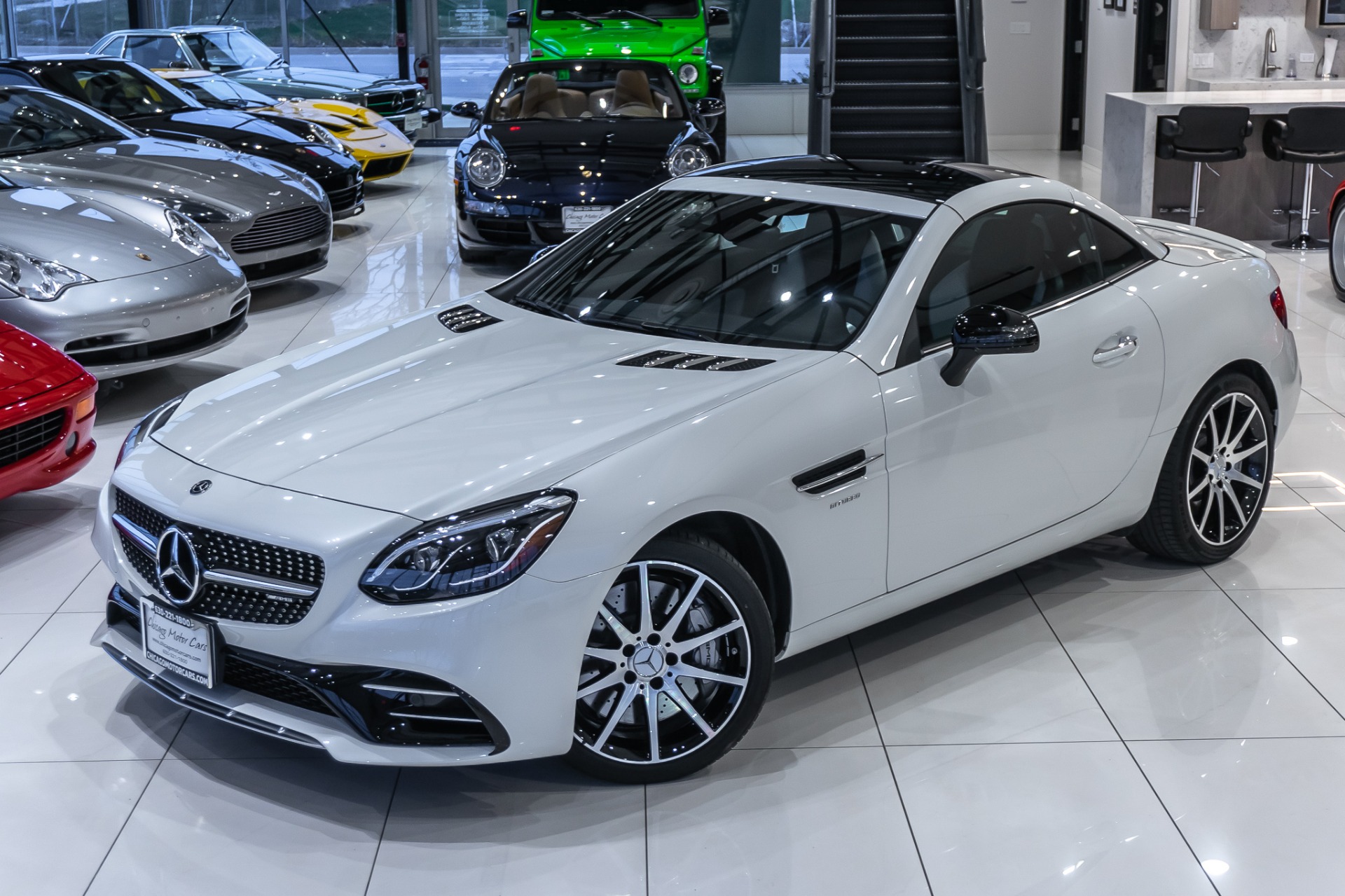 Used-2018-Mercedes-Benz-SLC43-AMG-Convertible-Pano-Roof