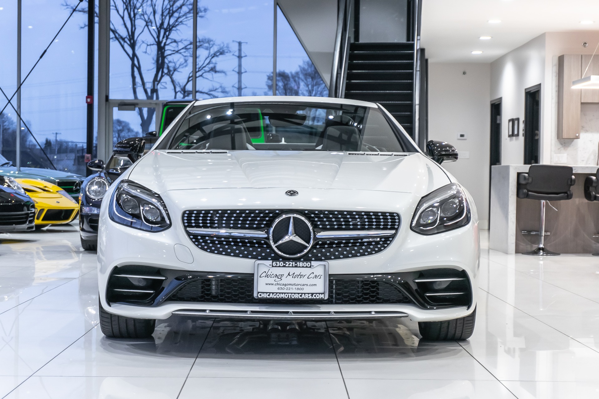 Used-2018-Mercedes-Benz-SLC43-AMG-Convertible-Pano-Roof