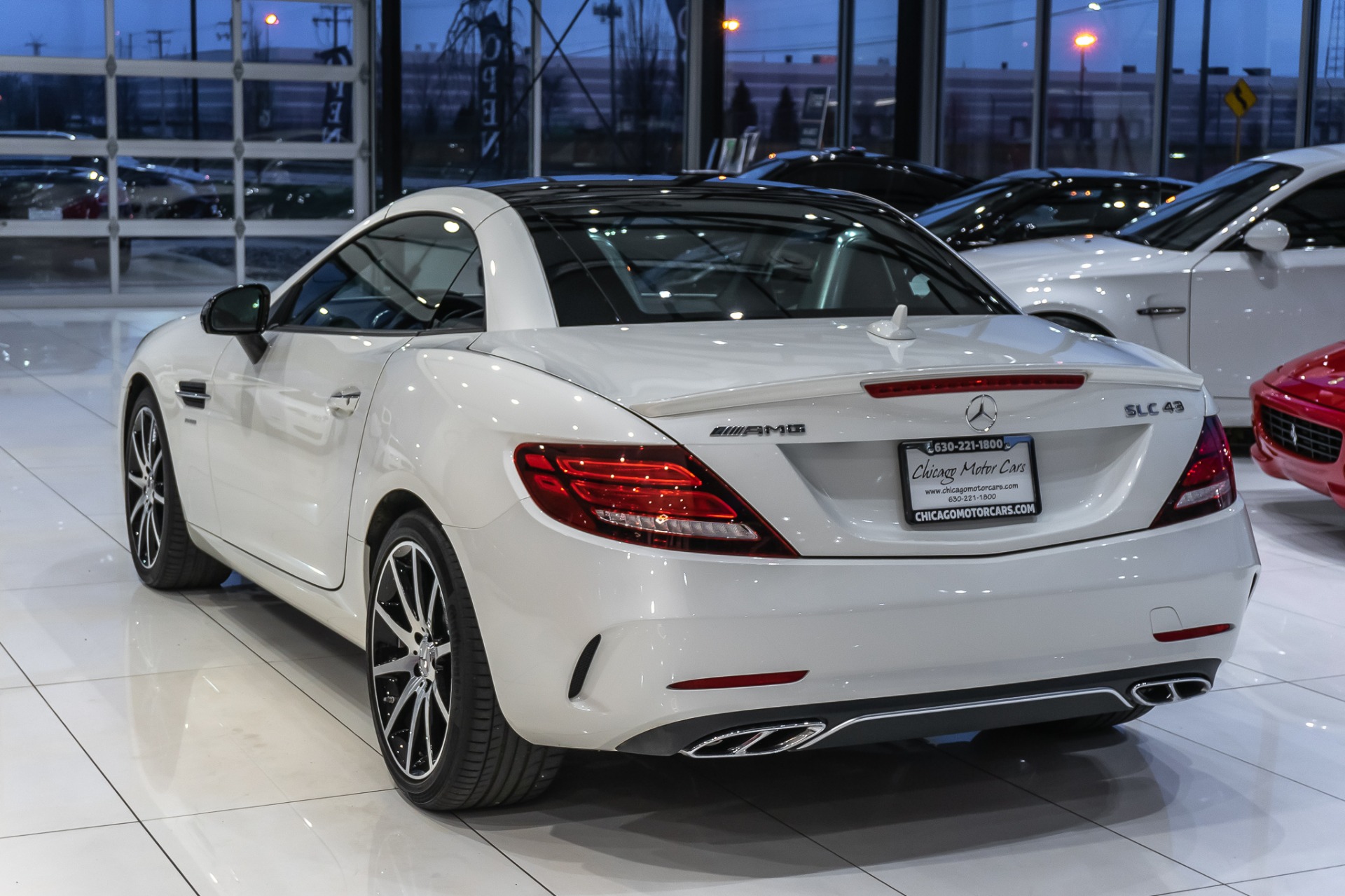 Used-2018-Mercedes-Benz-SLC43-AMG-Convertible-Pano-Roof