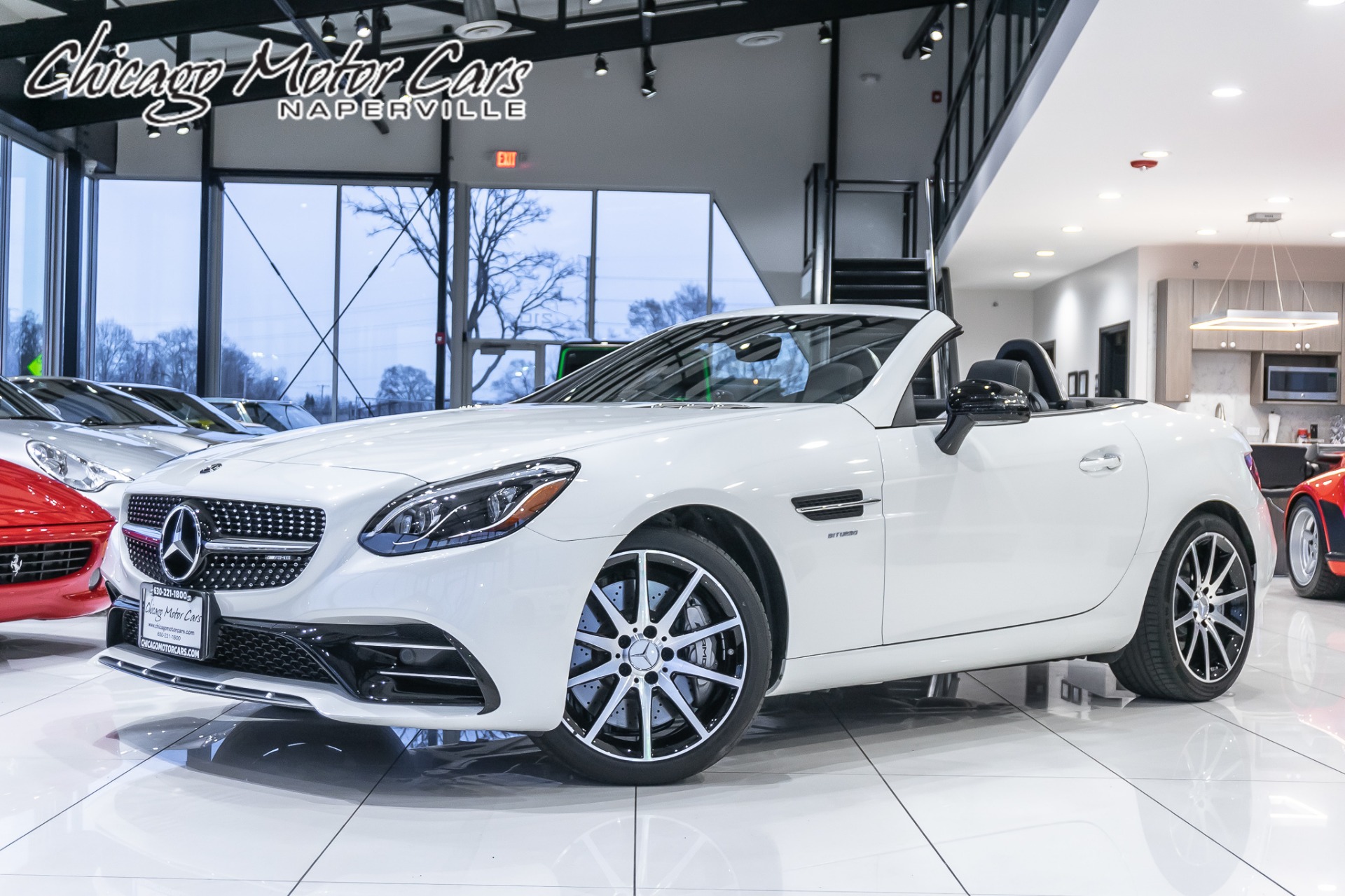 Used-2018-Mercedes-Benz-SLC43-AMG-Convertible-Pano-Roof