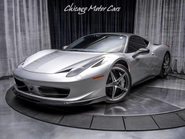 Used 2012 Ferrari 458 Italia Coupe $347,500+ MSRP for sale Sold at Chicago Motor Cars in West Chicago IL 60185 2