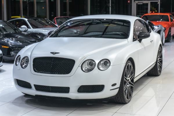 Used-2006-Bentley-Continental-GT-Coupe-MSRP-176K-Matte-White-Vinyl-Wrap-Recent-Service