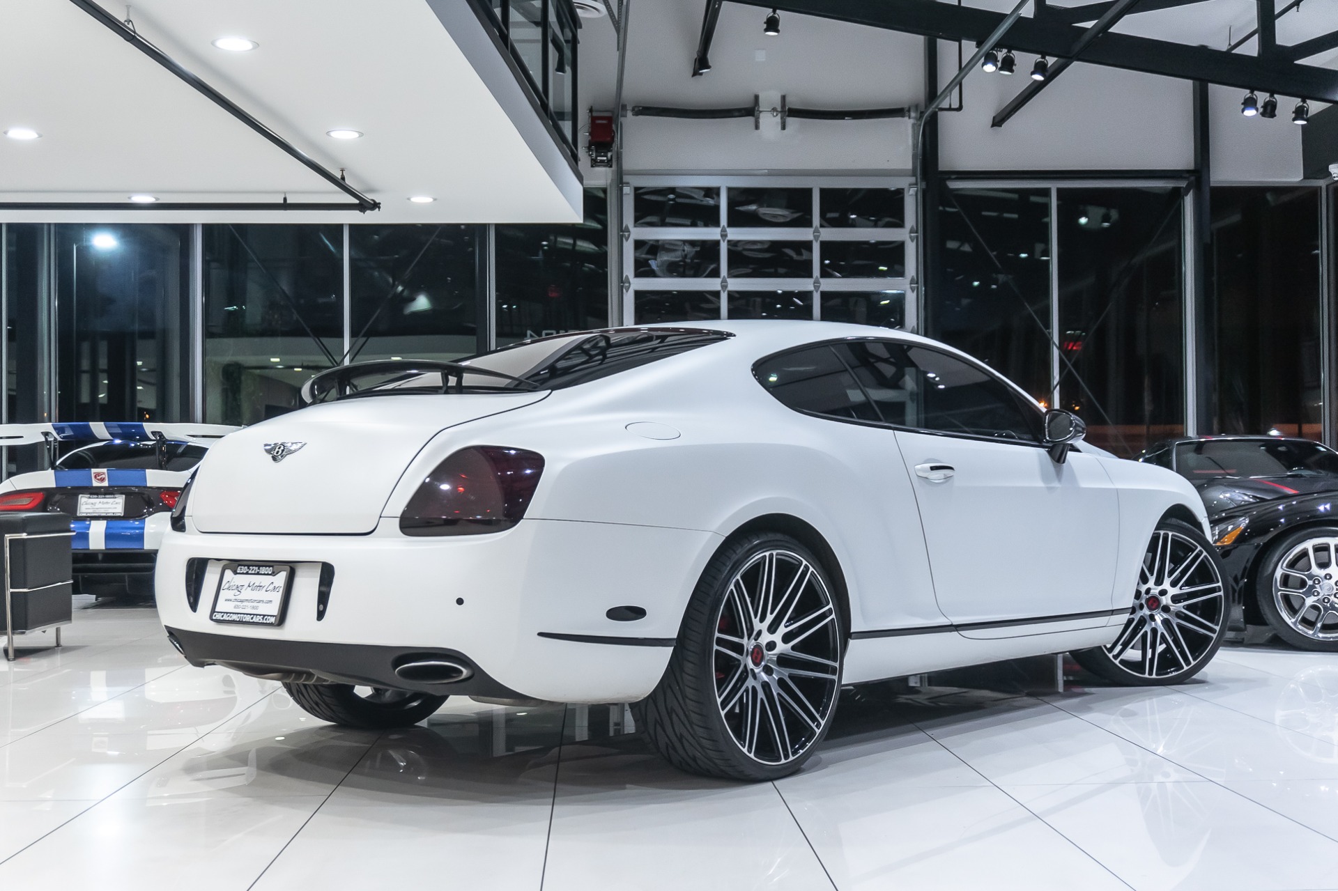 Used-2006-Bentley-Continental-GT-Coupe-MSRP-176K-Matte-White-Vinyl-Wrap-Recent-Service