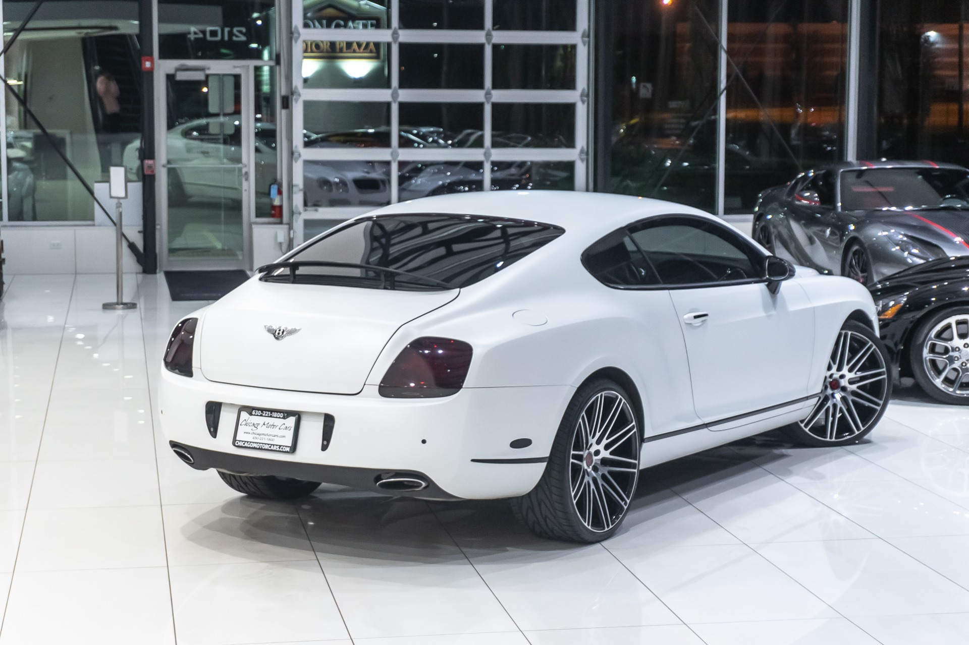 Used-2006-Bentley-Continental-GT-Coupe-MSRP-176K-Matte-White-Vinyl-Wrap-Recent-Service