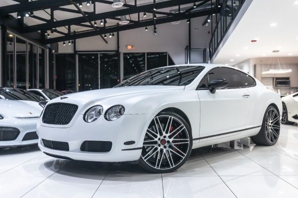 Used-2006-Bentley-Continental-GT-Coupe-MSRP-176K-Matte-White-Vinyl-Wrap-Recent-Service