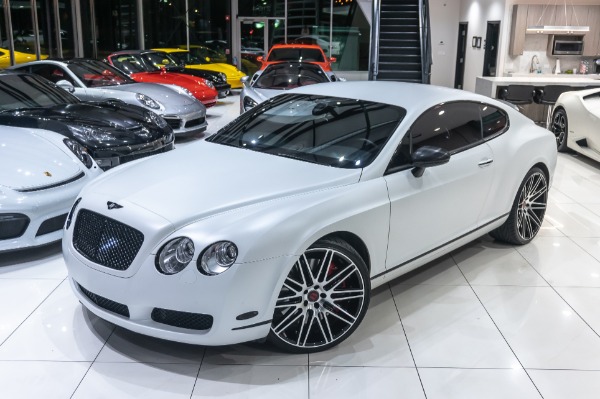 Used-2006-Bentley-Continental-GT-Coupe-MSRP-176K-Matte-White-Vinyl-Wrap-Recent-Service