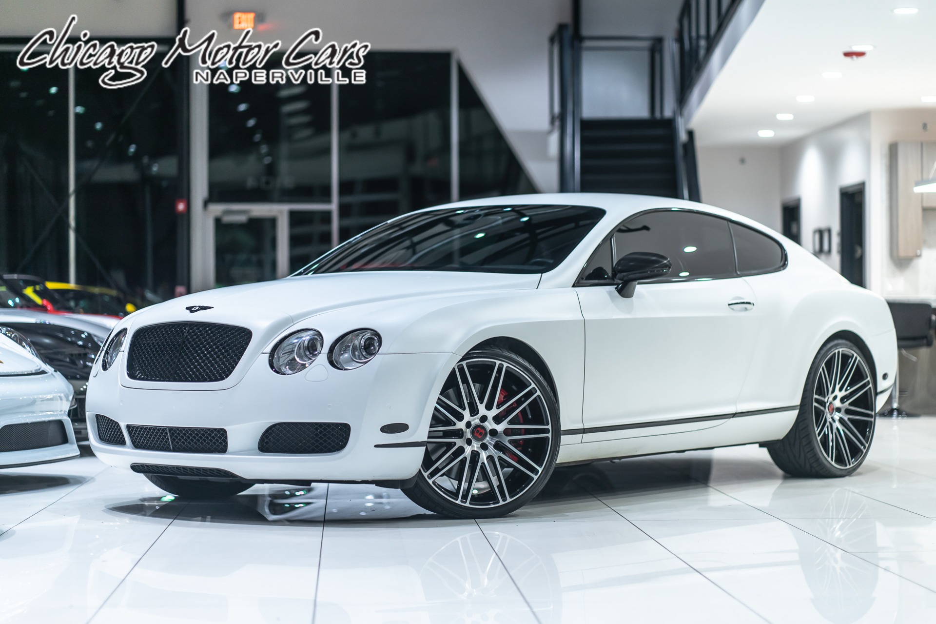 Used-2006-Bentley-Continental-GT-Coupe-MSRP-176K-Matte-White-Vinyl-Wrap-Recent-Service