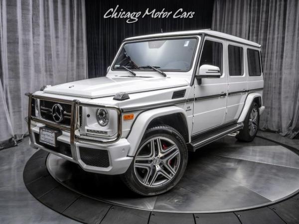 Used 2016 Mercedes-Benz G63 AMG SUV 100+HP Upgrade from MB for sale Sold at Chicago Motor Cars in West Chicago IL 60185 2
