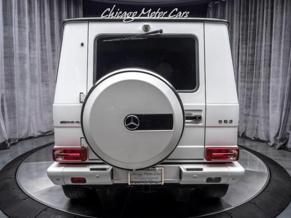 Used 2016 Mercedes-Benz G63 AMG SUV 100+HP Upgrade from MB for sale Sold at Chicago Motor Cars in West Chicago IL 60185 4
