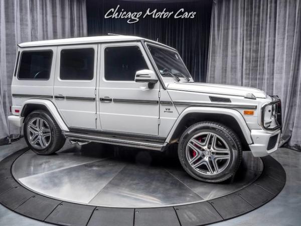 Used 2016 Mercedes-Benz G63 AMG SUV 100+HP Upgrade from MB for sale Sold at Chicago Motor Cars in West Chicago IL 60185 6
