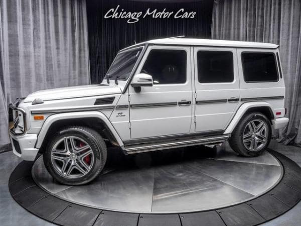 Used 2016 Mercedes-Benz G63 AMG SUV 100+HP Upgrade from MB for sale Sold at Chicago Motor Cars in West Chicago IL 60185 1