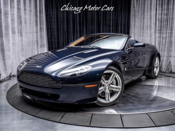 Used 2009 Aston Martin V8 Vantage Convertible ONLY 11K MILES! for sale Sold at Chicago Motor Cars in West Chicago IL 60185 2
