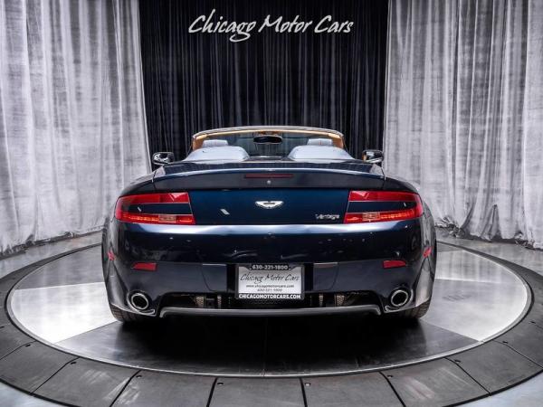 Used 2009 Aston Martin V8 Vantage Convertible ONLY 11K MILES! for sale Sold at Chicago Motor Cars in West Chicago IL 60185 4