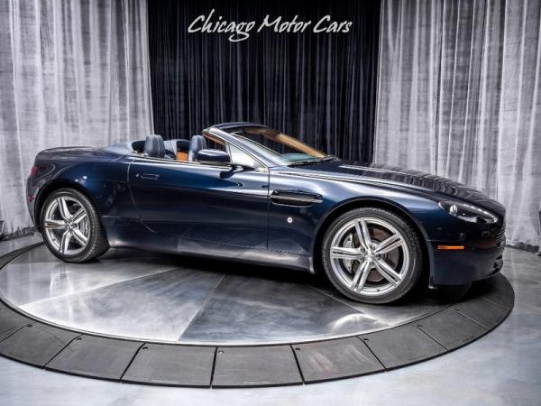 Used 2009 Aston Martin V8 Vantage Convertible ONLY 11K MILES! for sale Sold at Chicago Motor Cars in West Chicago IL 60185 6