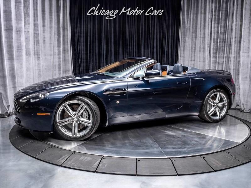Used 2009 Aston Martin V8 Vantage Convertible ONLY 11K MILES! for sale Sold at Chicago Motor Cars in West Chicago IL 60185 1