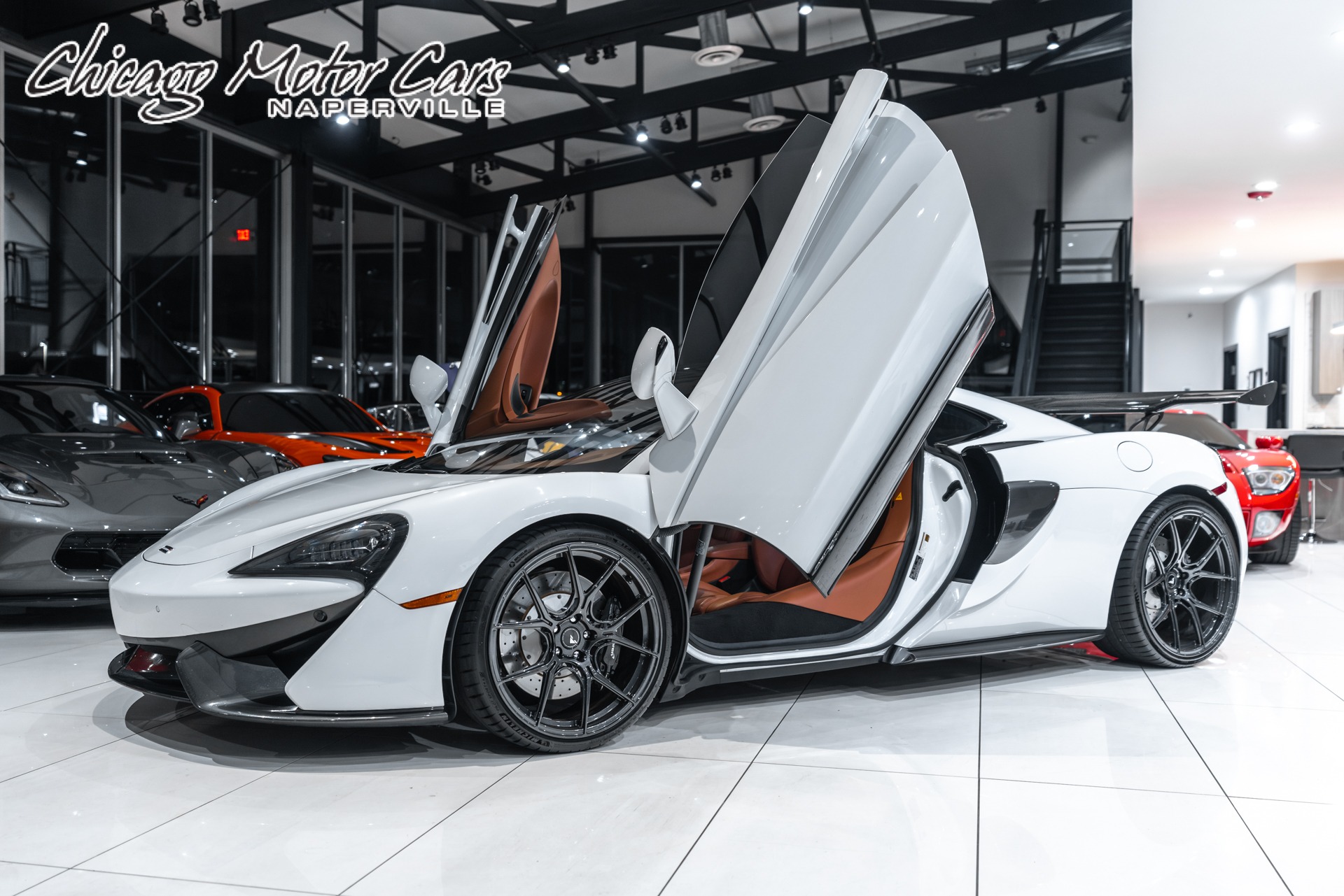Used 2017 McLaren 570GT Coupe Only 12k Miles! Carbon Fiber! $20k+ UPGRADES! for sale Sold at Chicago Motor Cars in West Chicago IL 60185 1