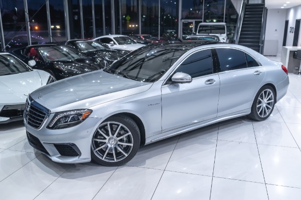 Used 2015 Mercedes-Benz S63 AMG 4 MATIC Sedan MSRP $157k+ Warmth & Comfort Pkg! Drivers Asst Pkg! for sale Sold at Chicago Motor Cars in West Chicago IL 60185 3