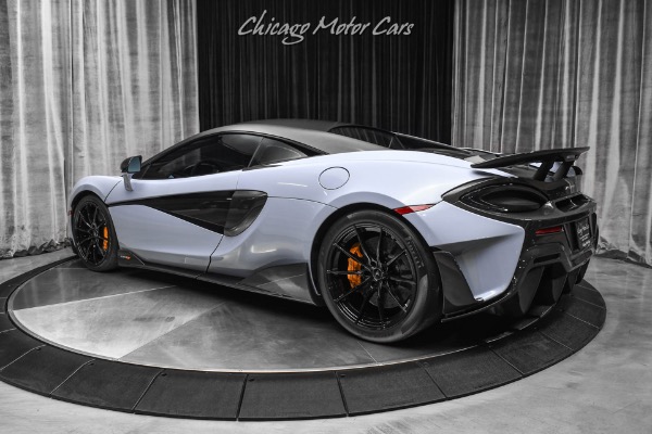Used 2019 McLaren 600LT Coupe MSO Defined Ceramic Grey 1900 Miles Pristine Example Loaded Rare for sale Sold at Chicago Motor Cars in West Chicago IL 60185 3