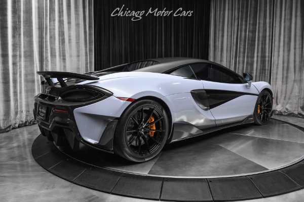 Used 2019 McLaren 600LT Coupe MSO Defined Ceramic Grey 1900 Miles Pristine Example Loaded Rare for sale Sold at Chicago Motor Cars in West Chicago IL 60185 5