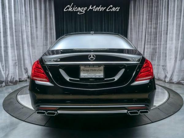 Used 2016 Mercedes-Benz S63 AMG 4MATIC Sedan EXCLUSIVE INTERIOR! for sale Sold at Chicago Motor Cars in West Chicago IL 60185 4