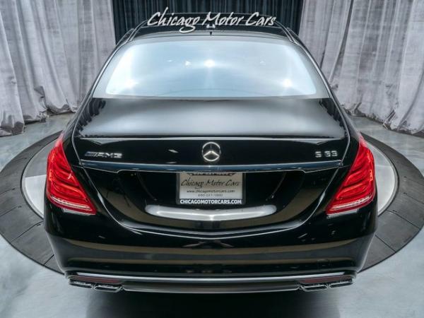 Used 2016 Mercedes-Benz S63 AMG 4MATIC Sedan EXCLUSIVE INTERIOR! for sale Sold at Chicago Motor Cars in West Chicago IL 60185 5