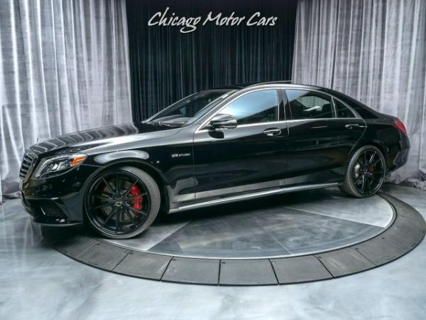 Used 2016 Mercedes-Benz S63 AMG 4MATIC Sedan EXCLUSIVE INTERIOR! for sale Sold at Chicago Motor Cars in West Chicago IL 60185 1