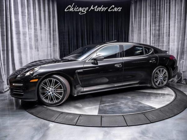 Used 2014 Porsche Panamera 4S Executive LWB Sedan for sale Sold at Chicago Motor Cars in West Chicago IL 60185 1