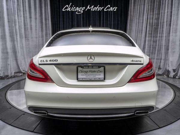 Used 2015 Mercedes-Benz CLS400 4 Matic Sedan P02 PREMIUM PACKAGE! for sale Sold at Chicago Motor Cars in West Chicago IL 60185 4