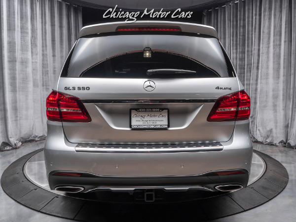 Used 2017 Mercedes-Benz GLS550 4Matic SUV MSRP $103K+ for sale Sold at Chicago Motor Cars in West Chicago IL 60185 4