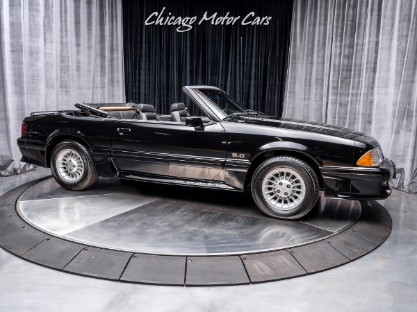 Used 1990 Ford Mustang GT Convertible 100% STOCK for sale Sold at Chicago Motor Cars in West Chicago IL 60185 6