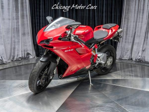 Used 2009 Ducati 848 EVO Sportbike ONLY 3K MILES! for sale Sold at Chicago Motor Cars in West Chicago IL 60185 3