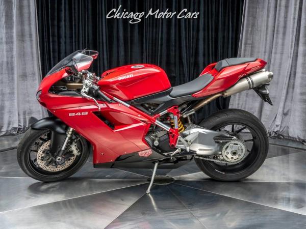 Used 2009 Ducati 848 EVO Sportbike ONLY 3K MILES! for sale Sold at Chicago Motor Cars in West Chicago IL 60185 4