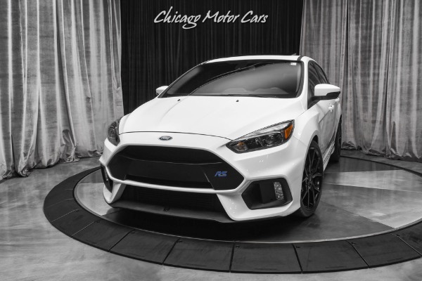 Used 2016 Ford Focus RS Hatchback Frozen White RS2 PACKAGE! 6-Speed Manual! Stunning Condition! for sale Sold at Chicago Motor Cars in West Chicago IL 60185 2