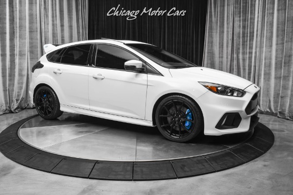 Used 2016 Ford Focus RS Hatchback Frozen White RS2 PACKAGE! 6-Speed Manual! Stunning Condition! for sale Sold at Chicago Motor Cars in West Chicago IL 60185 6