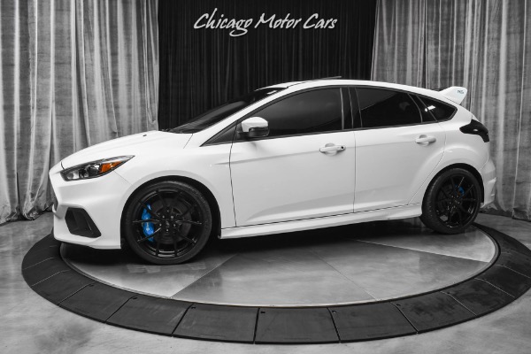 Used 2016 Ford Focus RS Hatchback Frozen White RS2 PACKAGE! 6-Speed Manual! Stunning Condition! for sale Sold at Chicago Motor Cars in West Chicago IL 60185 1