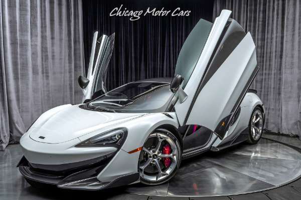 Used 2019 McLaren 600LT Coupe Only 505 Miles! MSRP $303k+ CARBON FIBER FENDERS! for sale Sold at Chicago Motor Cars in West Chicago IL 60185 3