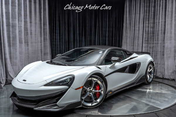 Used 2019 McLaren 600LT Coupe Only 505 Miles! MSRP $303k+ CARBON FIBER FENDERS! for sale Sold at Chicago Motor Cars in West Chicago IL 60185 4