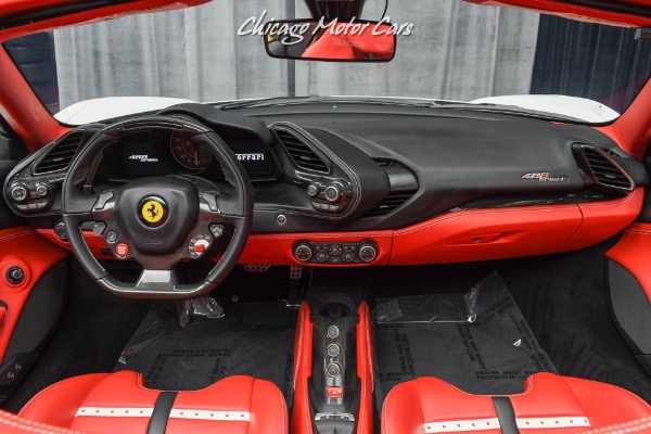 Used-2018-Ferrari-488-Spider-Convertible-Carbon-Fiber-Anrkys-Novitec-Loaded-Serviced-Upgrades-Best-Spec