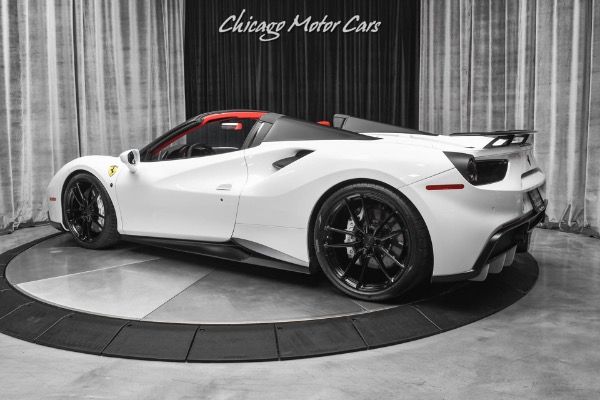 Used-2018-Ferrari-488-Spider-Convertible-Carbon-Fiber-Anrkys-Novitec-Loaded-Serviced-Upgrades-Best-Spec