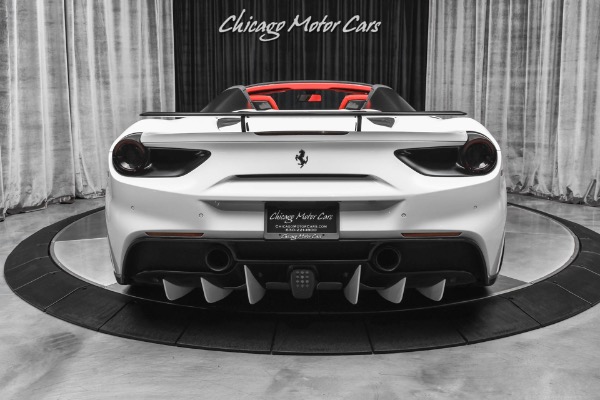 Used 2018 Ferrari 488 Spider Convertible Carbon Fiber Anrkys Novitec Loaded Serviced Upgrades! Best Spec for sale Sold at Chicago Motor Cars in West Chicago IL 60185 4