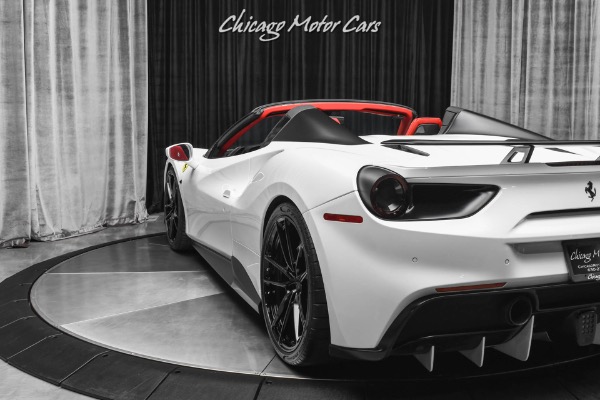 Used-2018-Ferrari-488-Spider-Convertible-Carbon-Fiber-Anrkys-Novitec-Loaded-Serviced-Upgrades-Best-Spec