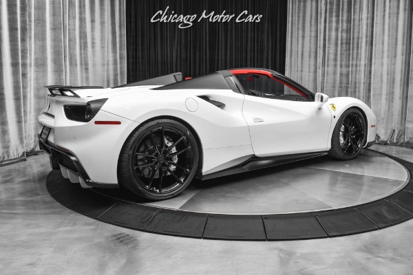 Used-2018-Ferrari-488-Spider-Convertible-Carbon-Fiber-Anrkys-Novitec-Loaded-Serviced-Upgrades-Best-Spec