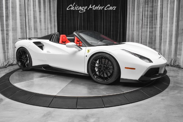 Used 2018 Ferrari 488 Spider Convertible Carbon Fiber Anrkys Novitec Loaded Serviced Upgrades! Best Spec for sale Sold at Chicago Motor Cars in West Chicago IL 60185 6