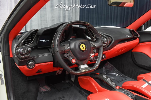 Used-2018-Ferrari-488-Spider-Convertible-Carbon-Fiber-Anrkys-Novitec-Loaded-Serviced-Upgrades-Best-Spec