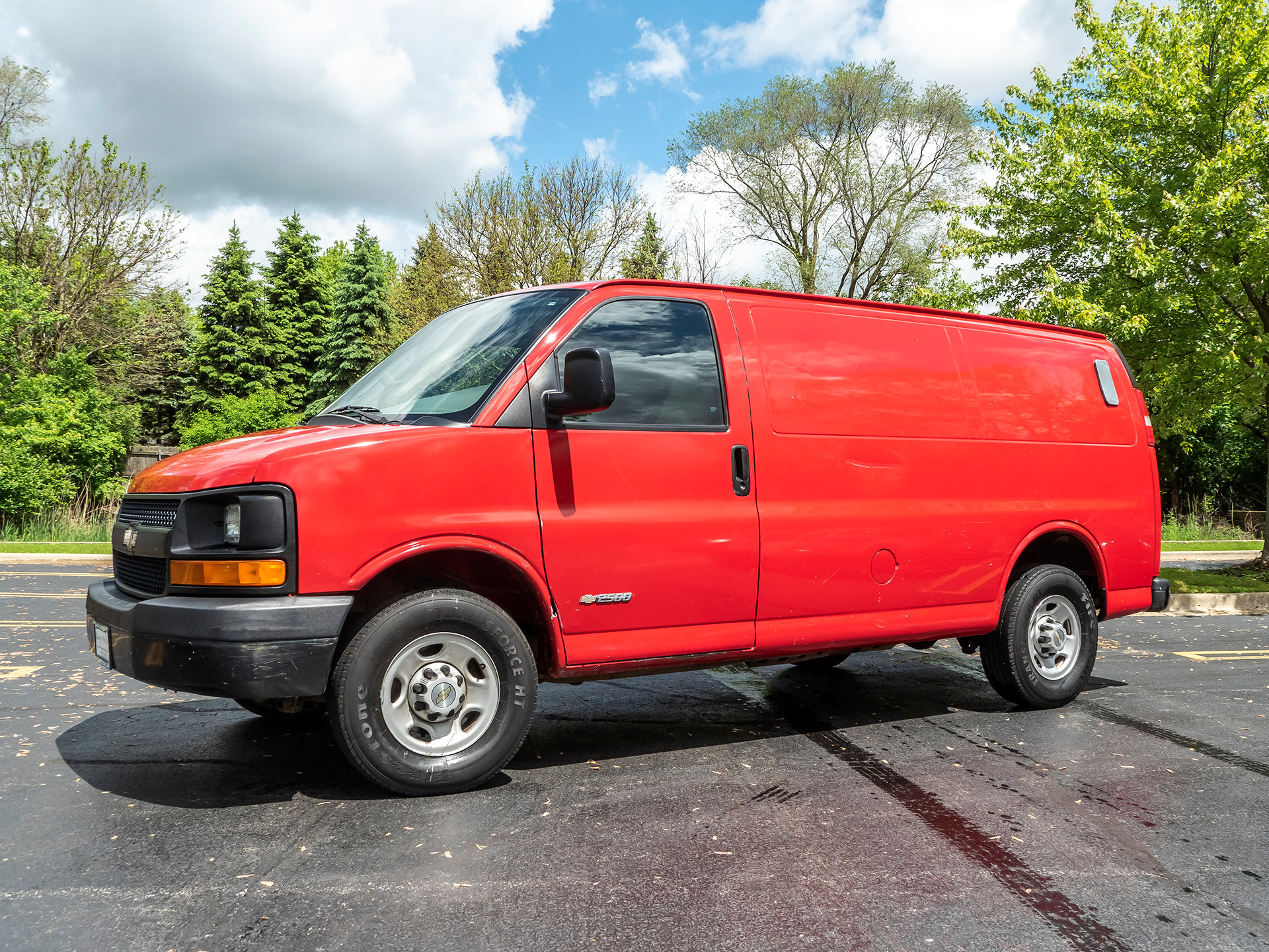 used work van for sale